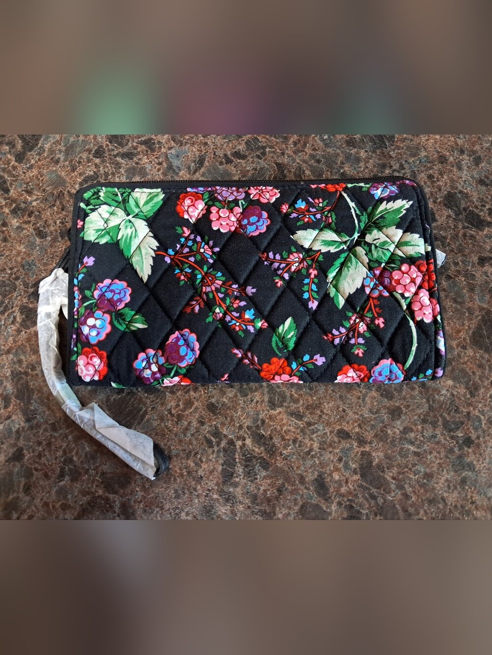 Vera Bradley RFID Front Zip Wallet
